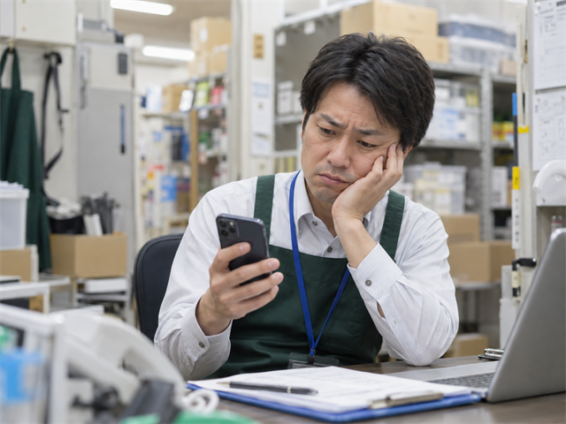 ジモティーの無料求人で応募者と連絡が取れず困る小売店の採用担当者