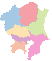 関東エリアの対応地図